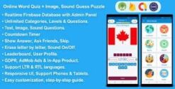 Online Word Quiz + Image Guess + Sound Guess Puzzle Game for Android 2.7