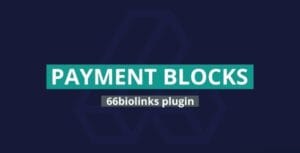 Payment Blocks – 66biolinks plugin 1.2