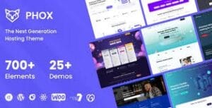 Phox - Hosting WordPress & WHMCS Theme 2.4.1.2