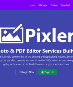 Pixler - Photo And PDF Editor Script
