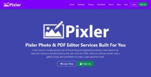Pixler - Photo And PDF Editor Script