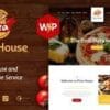 Pizza House Restaurant Cafe Bistro WordPress Theme