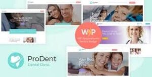 ProDent | Dental Clinic & Doctor WordPress Theme + Elementor + RTL 1.5.9