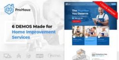 ProHauz – Handyman & Plumber WordPress Theme 1.2.3
