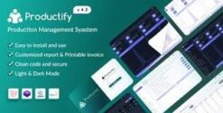 Productify::Production Management System 4.3