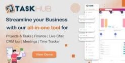 Project Management, Finance, CRM Tool - Taskhub 3.0.2