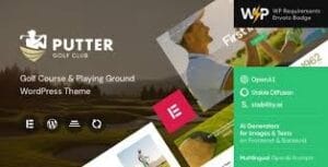 Putter - Golf Course & Playing Ground WordPress Theme 1.7.0