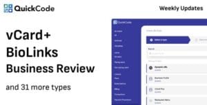 QR Code Generator BioLinks vCard SaaS 2.27.3