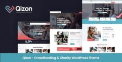 Qizon - Crowdfunding & Charity WordPress Theme 1.0.2