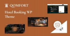Qomfort - Hotel Booking WordPress Theme 1.0.2