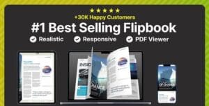 Real 3D FlipBook PDF Viewer WordPress Plugin 4.8.4