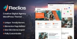 Redias - Business Consulting WordPress Theme 1.0.3
