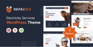 Repairex Electricity Services WordPress Theme