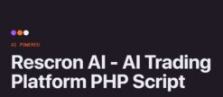 Rescron AI – AI Trading Platform PHP Script 2.0.0
