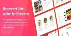 Restaurant & Cafe Addon for Elementor 1.5.2