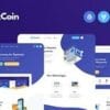 RexCoin Coin ICO Cryptocurrency WordPress Theme