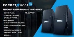 RocketHost - Responsive Hosting WordPress Theme + WHMCS 1.1.2