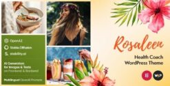 Rosaleen - Health Coach & Speaker WordPress Theme 1.0.7