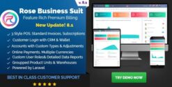 Rose Business Suite - Accounting, CRM and POS Software 8.0