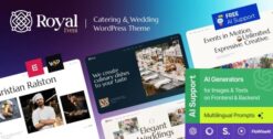 Royal Event | Catering & Wedding Chef Wordpress Theme 2.0