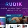 Rubik Magazine and Blog WordPress Theme