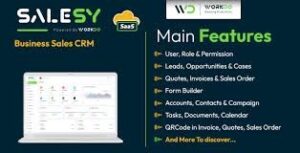 Salesy SaaS - Business Sales CRM 6.0