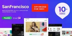 SanFrancisco - MultiConcept Blog & Magazine WordPress Theme 1.20