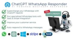 WhatsApp ChatGPT AI Responder + SaaS | WhatsApp Automation
