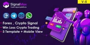 SignalMax - Trading & Forex , Crypto Signal Notifier Subscription based Platform 4.0