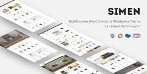 Simen - MultiPurpose WooCommerce WordPress Theme 4.6