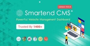 SmartEnd CMS - Laravel Admin Dashboard with Frontend and Restful API 10.0.4