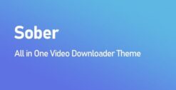 Sober All in One Video Downloader Theme 1.2.0