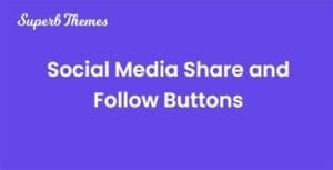 Social Media Share and Follow Buttons 119.0