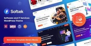 Softek - Software & IT Solutions WordPress Theme 3.0.4