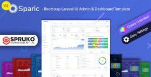 Sparic - Laravel Admin dashboard Template 2.0