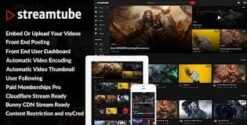 StreamTube - Video Streaming WordPress Theme 3.2