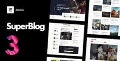 SuperBlog - Powerful Blog & Magazine WordPress Theme 3.6