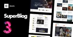 SuperBlog - Powerful Blog & Magazine WordPress Theme 3.6