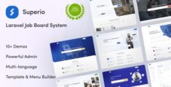 Superio - Theme for JobCore Laravel Job Board CMS 2.6.1