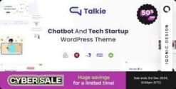 Talkie - Chatbot and Tech Startup WordPress Theme 1.1.5