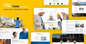 Tanj - Construction WordPress Theme 2.6