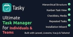 Tasky - Complete Task Management Solution 1.0.0