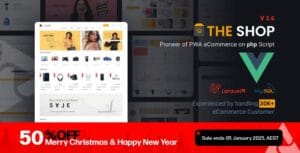 The Shop - PWA eCommerce CMS 3.6
