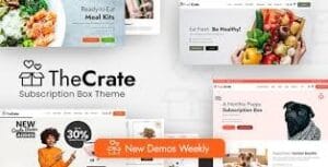 TheCrate - WooCommerce Subscription Box Theme 1.5