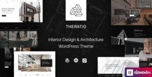 Theratio - Architecture & Interior Design Elementor WordPress Theme 1.3.7