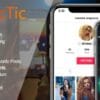 TicTic IOS media app for creating and sharing short videos
