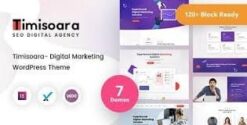 Timisoara - Digital Marketing WordPress Theme + RTL 3.0.1