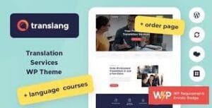Translang | Translation Services & Language Courses WordPress Theme 1.1.13