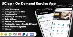 UClap - On Demand Home Service App | UrbanClap Clone | Android App with Interactive Admin Panel 1.3
