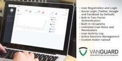 Vanguard - Advanced PHP Login and User Management 9.0.0